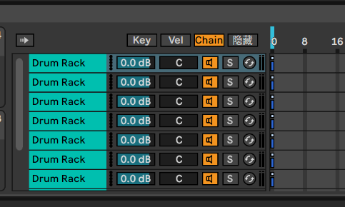 전체 동시 트리거 상태