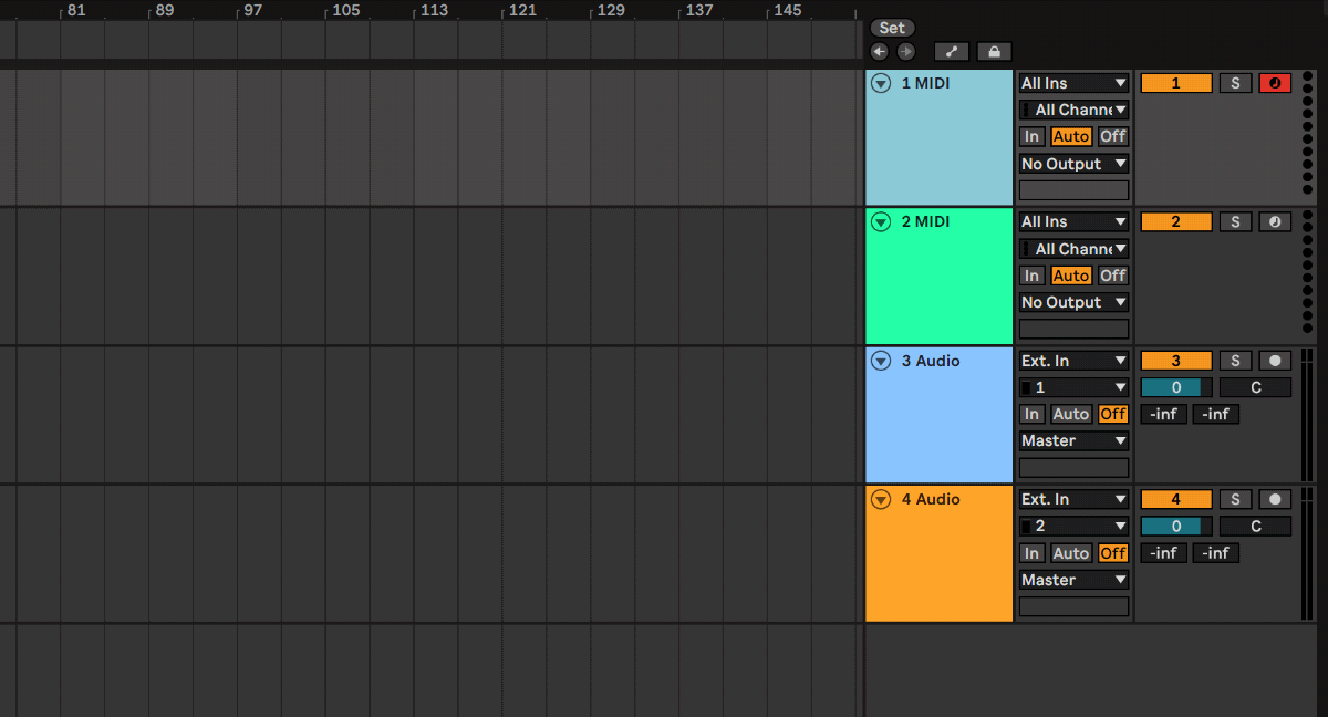 트랙 이름 변경