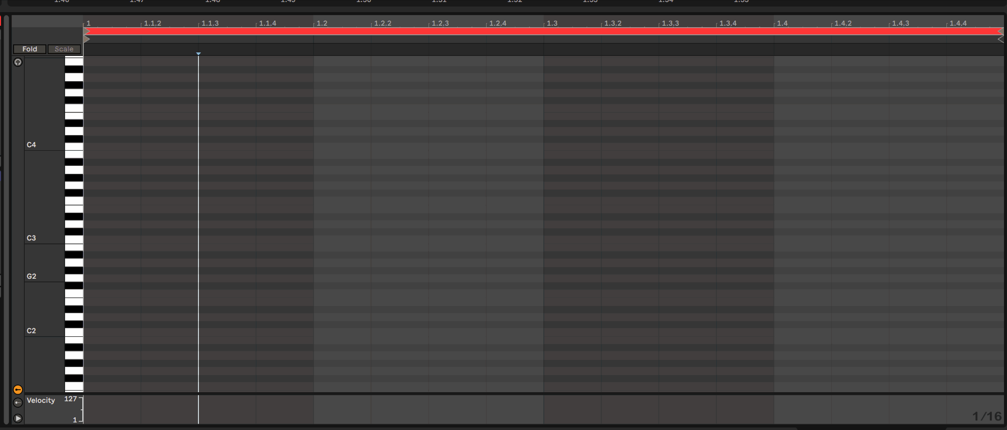 커서 위치 지정
