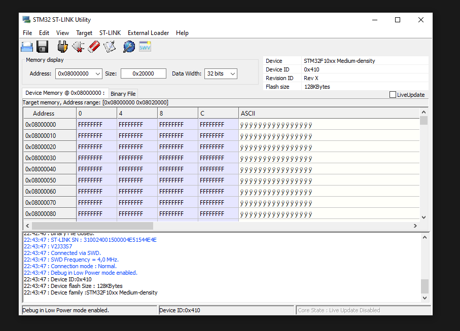 A trashed bootloader